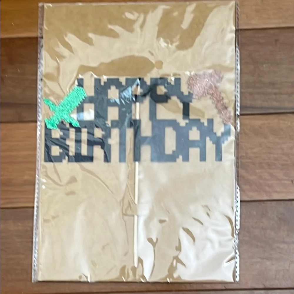 Happy Birthday Cake Topper